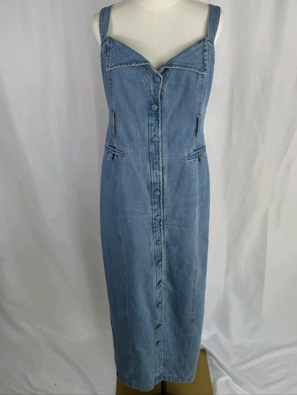 Jluxlabel Denim Jean Dress XL